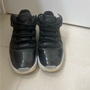 Jordan Black and White Sneakers